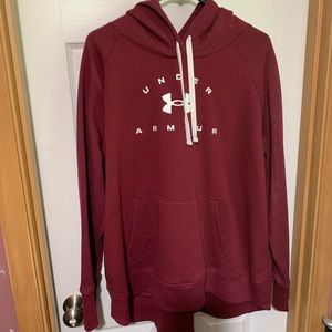 NWOT under armour pull over hoodie.